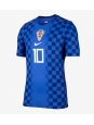 Moške Nogometnih dresov Hrvaška Luka Modric #10 Gostujoči SP 2026 Kratki rokavi Moške Nogometnih dresov Hrvaška Luka Modric #10 Gostujoči SP 2026 Kratki rokavi